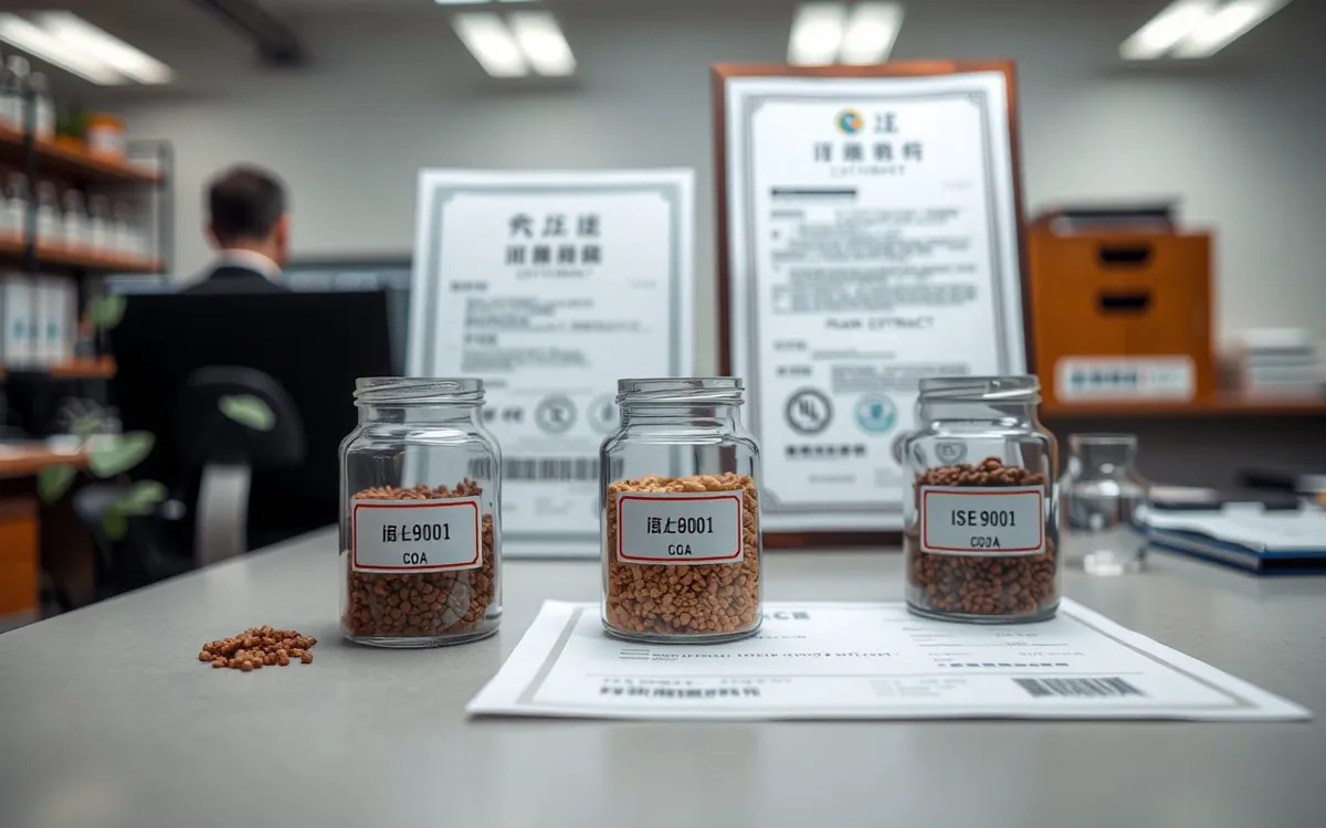 植物提取物供应商评估指南：关键比较维度