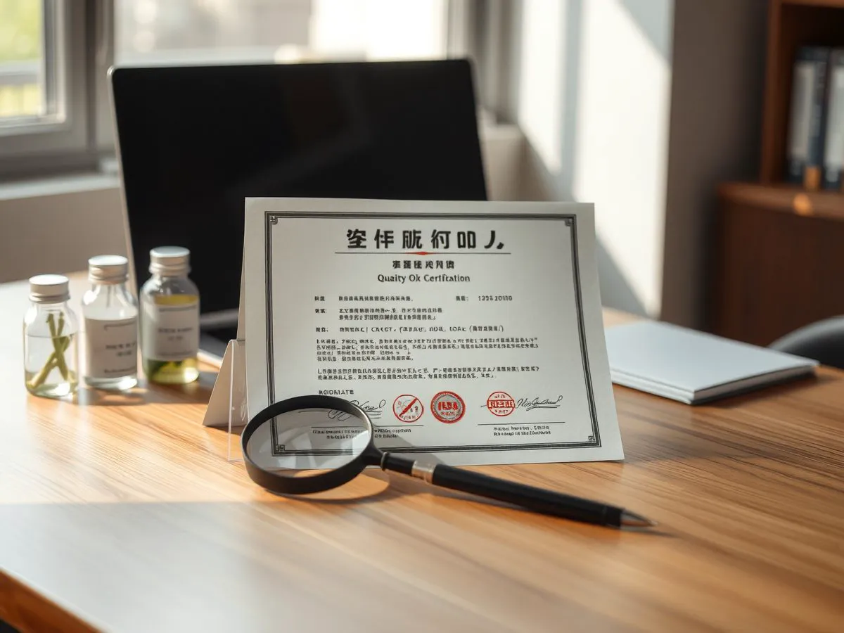 ISO 9001认证证书与核验工具
