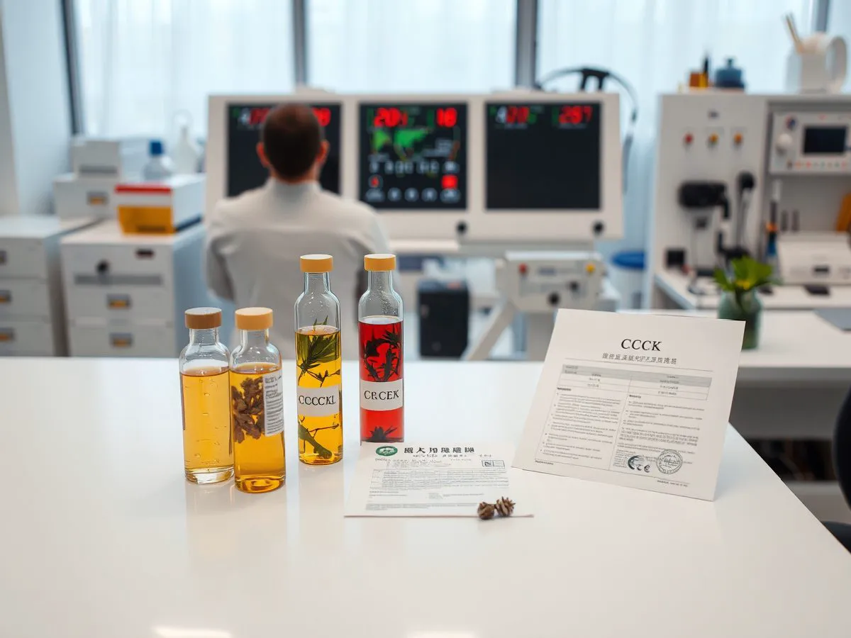 那森植物提取物样品与COA文件